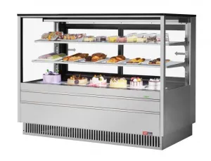 Turbo Air - TCGB-72UF-S-N.Commercial Display Cases Straight Front Bakery Cases