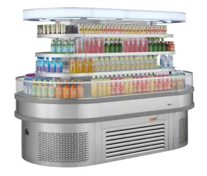Turbo Air - TIOM-48RSRS-N. 96L Oval Type Combined Unit. 48Half-Round (2EA) 48Square (1EA) - Stainless steel