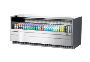 Turbo Air - TOM-72UC-S-N. 72-1/4L Low Profile Solid Side Panel - European Straight / Stainless Steel