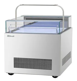 Turbo Air - TOS-30NN-D-S. 30 Sandwich & Cheese Display Case w/ Top Shelf - Stainless steel