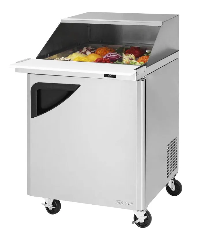 Turbo Air - TST-28SD-12-N-SL. Commercial Super Deluxe mega top unit  slide back lid. One-section