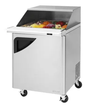 Turbo Air - TST-28SD-12-N-SL. Commercial Super Deluxe mega top unit  slide back lid. One-section