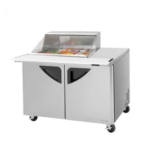 Turbo Air - TST-48SD-12M-N-CL. Commercial Super Deluxe Series. Mega-Top Sandwich/Salad Prep   Work Station
