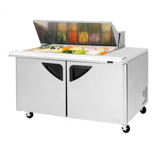 Turbo Air - TST-60SD-18M-N. Commercial Super Deluxe Series. Mega Top Prep Tables Undercounters