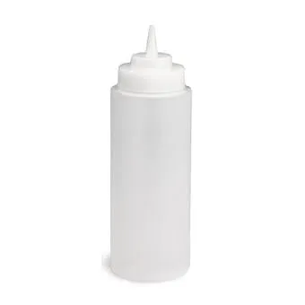 Wide Neck Clear Sauce Bottle