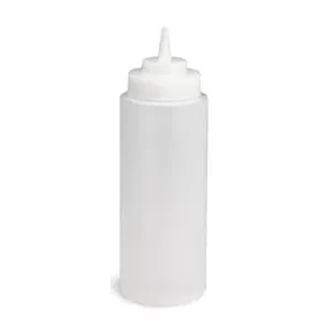 Wide Neck Clear Sauce Bottle